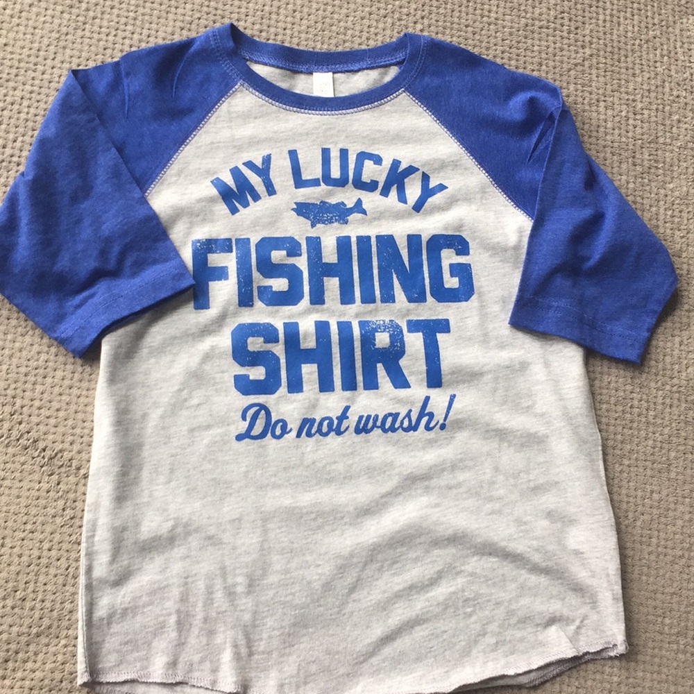 Boys fishing shirt